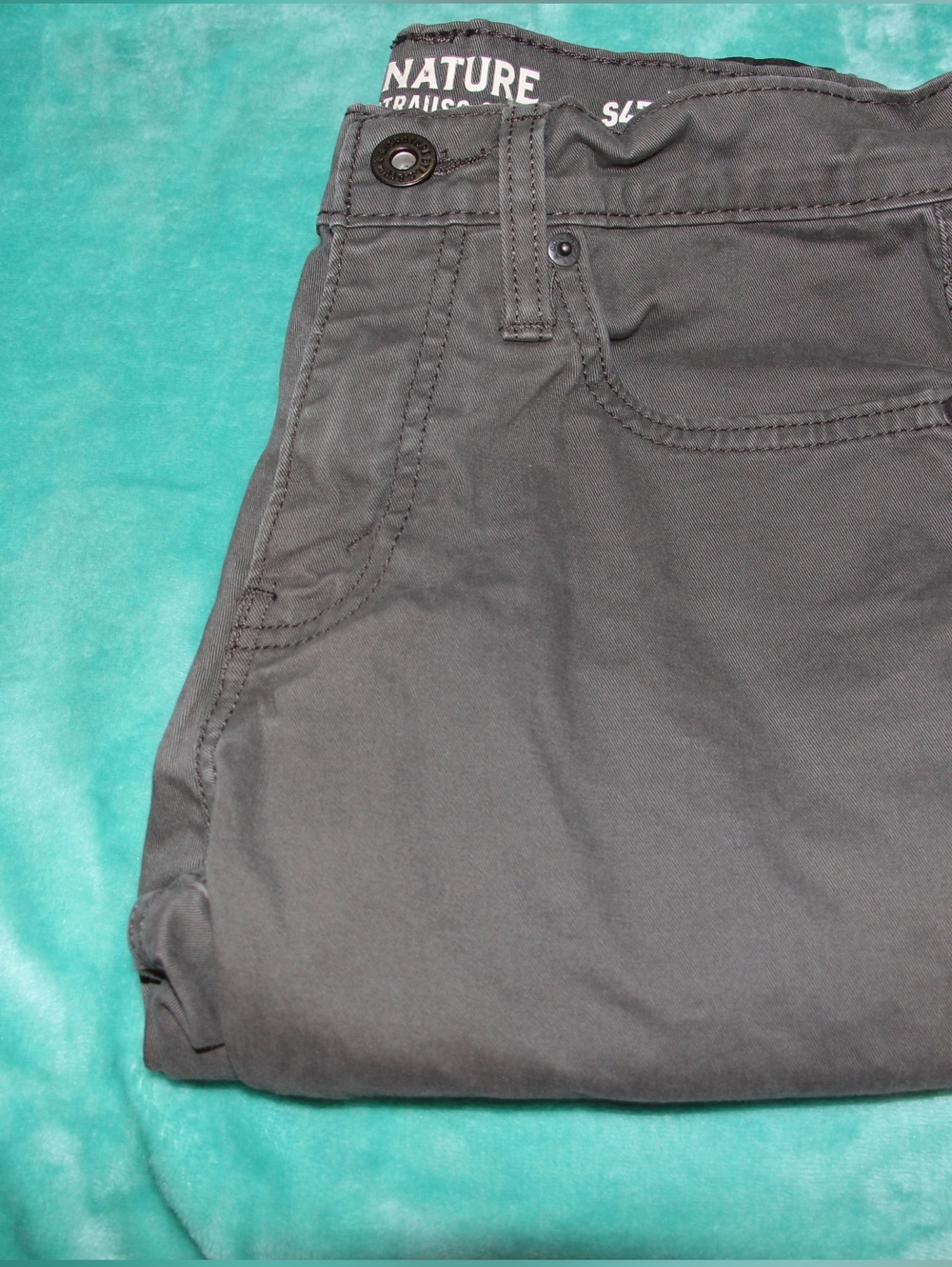 Mens Gray Levi's Pants